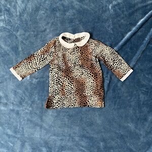 Leopard print top size xs